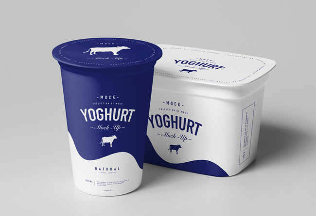 英国yogurt86设计工作室酸奶包装设计