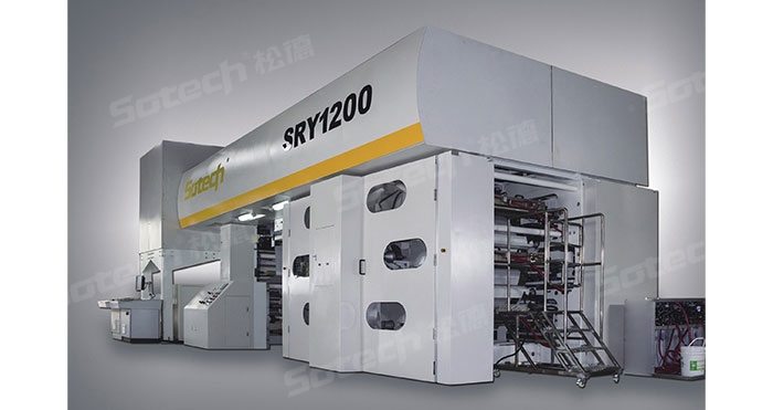 敏感性薄膜卫星式柔版印刷机(SRY1200D型)